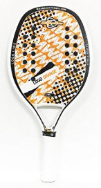 Racchettoni Da Spiaggia Racchetta Beach Tennis MBT HORSE - Carbonio E Kevlar, Profilo 20mm, Custodia Inclusa Racchetta Con Custoria Inclusa