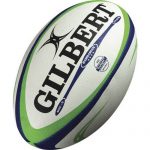 Pallone Da Rugby Gilbert WRS A-XV Taglia 5 - Idrorepellente In Tessuto Hydratec, Resistente Per Allenamenti, Ideale Per Terreni Bagnati, Spedito Sgonfio